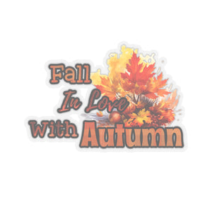 Fall in Love With Autumn Vinyl Sticker