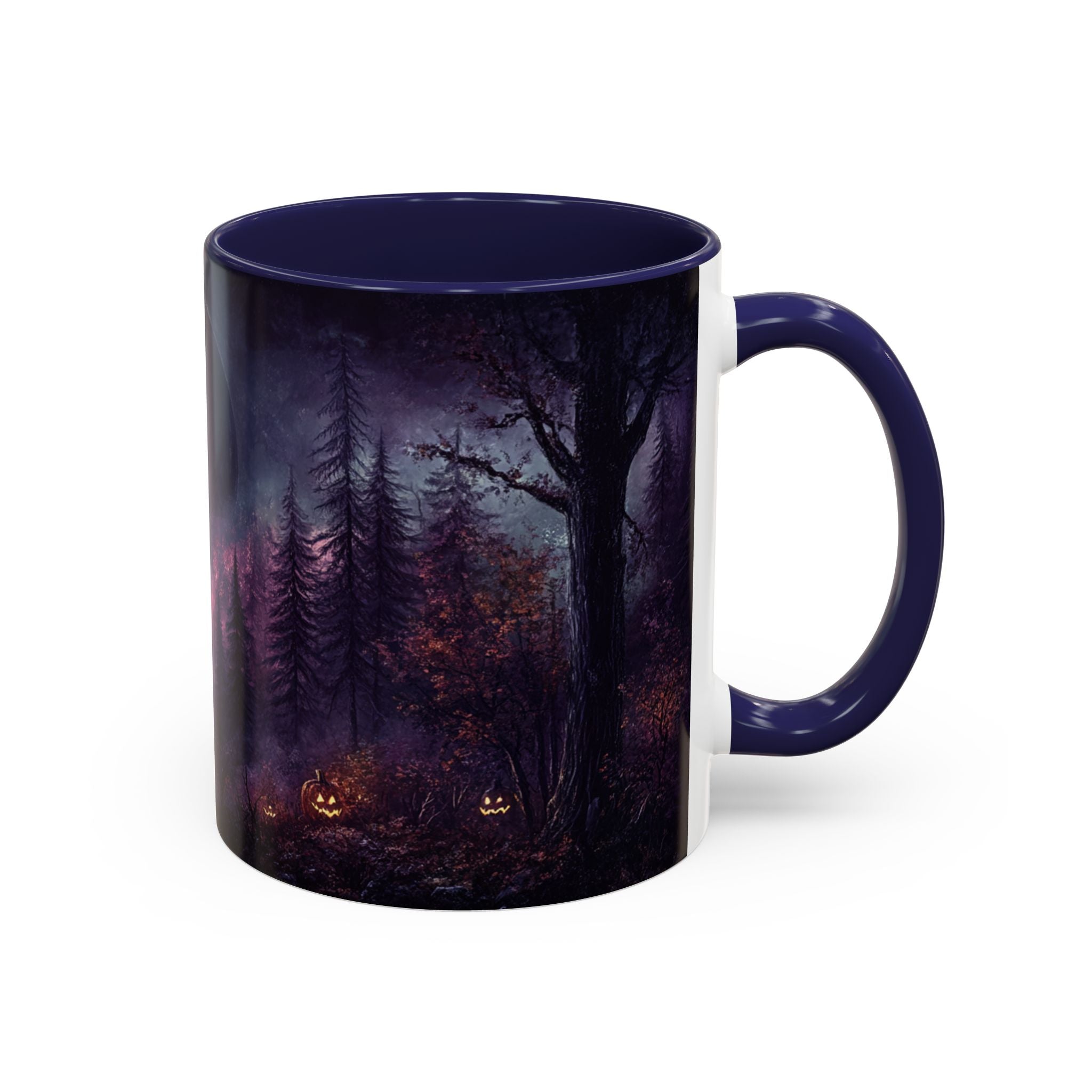 Spooky Halloween Forest Mug | Gothic Coffee Cup | Halloween Decor | Unique Gift | 11oz & 15oz