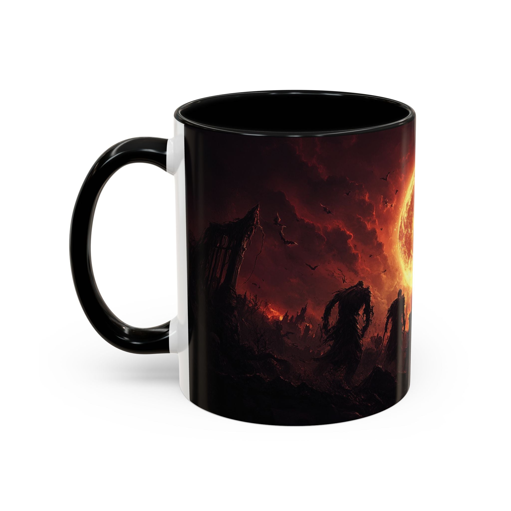 Apocalyptic Halloween Mug | Zombie Coffee Cup | Spooky Gothic Decor | Unique Gift for Him | 11oz & 15oz