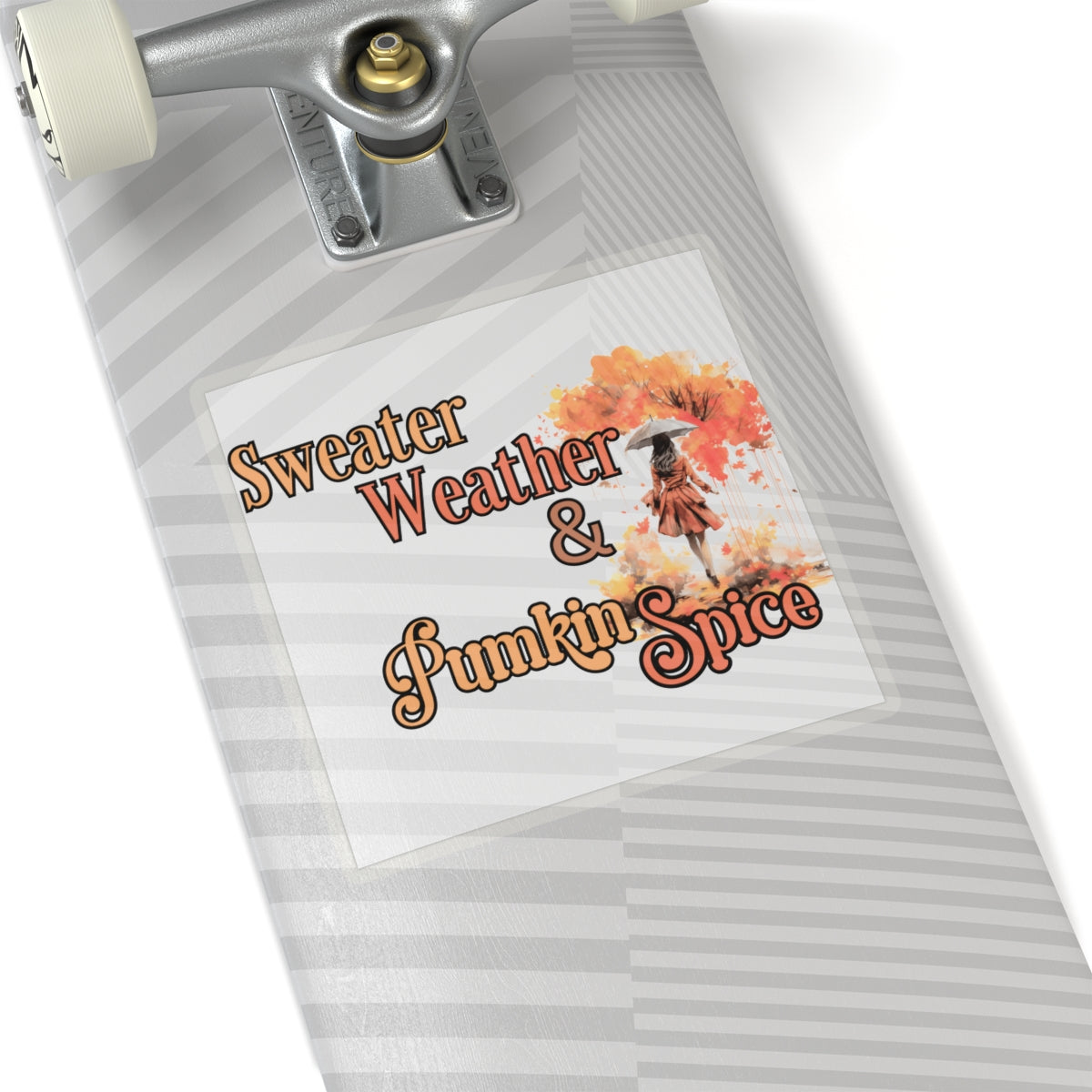 Sweater Weather & Pumpkin Spice Autumn Vinyl Sticker