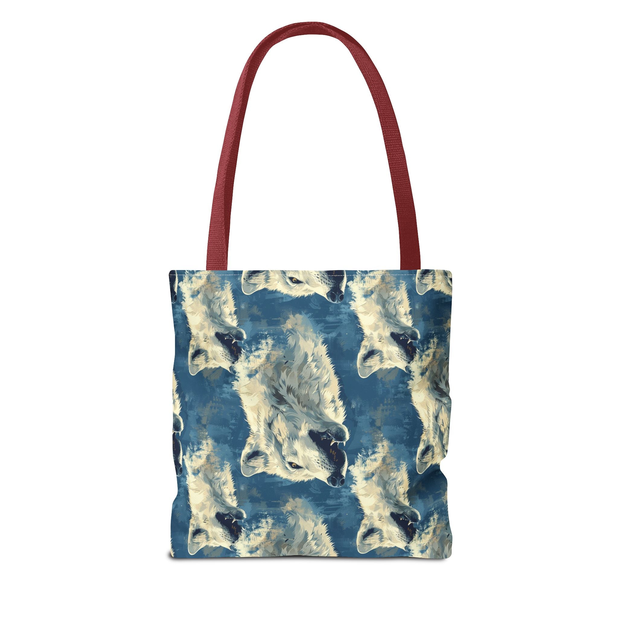 Howling Wolf Rustic Lodge Tote Bag