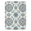 Blue Boho Ultra-Soft Micro Fleece Blanket 60" x 80"