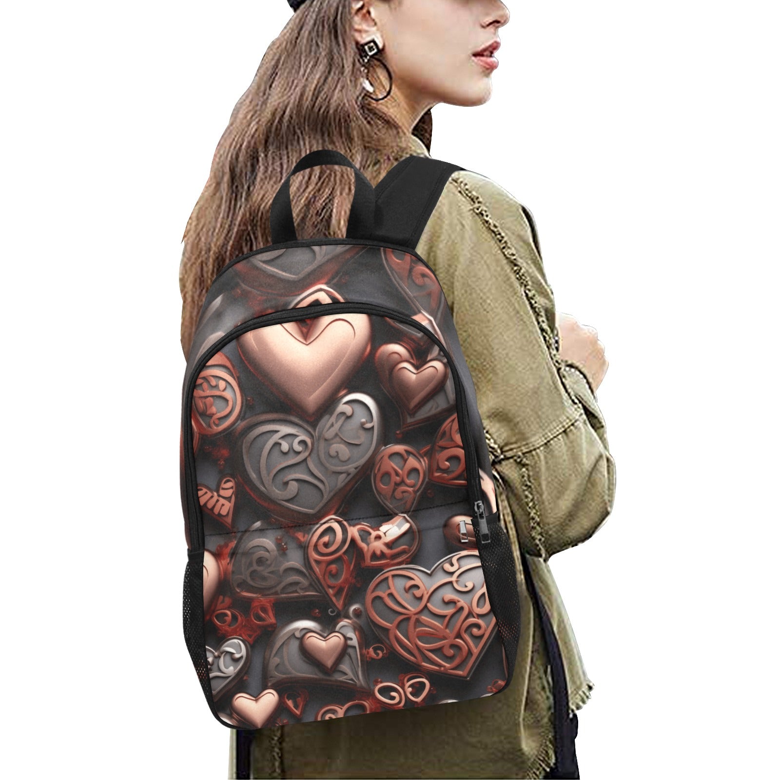 Adorable Red Heart Backpack | Cute and Classic Kids Bag - Cranberry Lake Design Co.  #