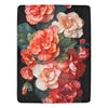 Floral Bouquet Fleece Blanket | Ultra-Soft Micro Fleece | 60x80 | Made in USA