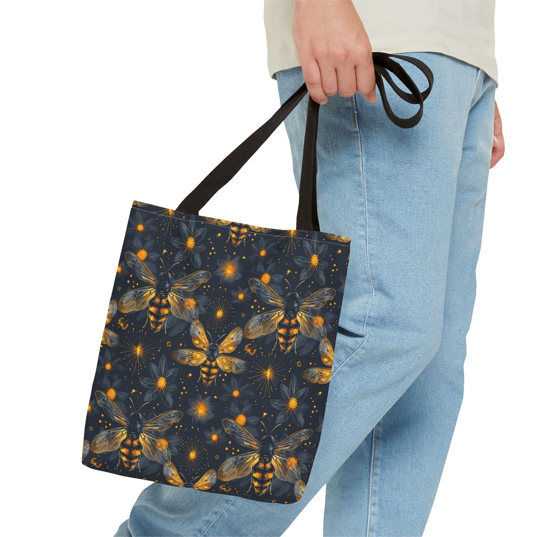 Firefly Moth Goblincore Fairycore Tote Bag