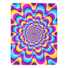 Cranberry Lake Designs Colourful Spirals Ultra-Soft Micro Fleece Blanket