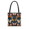 Dark Butterfly Tote Bag