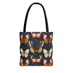 Dark Butterfly Tote Bag