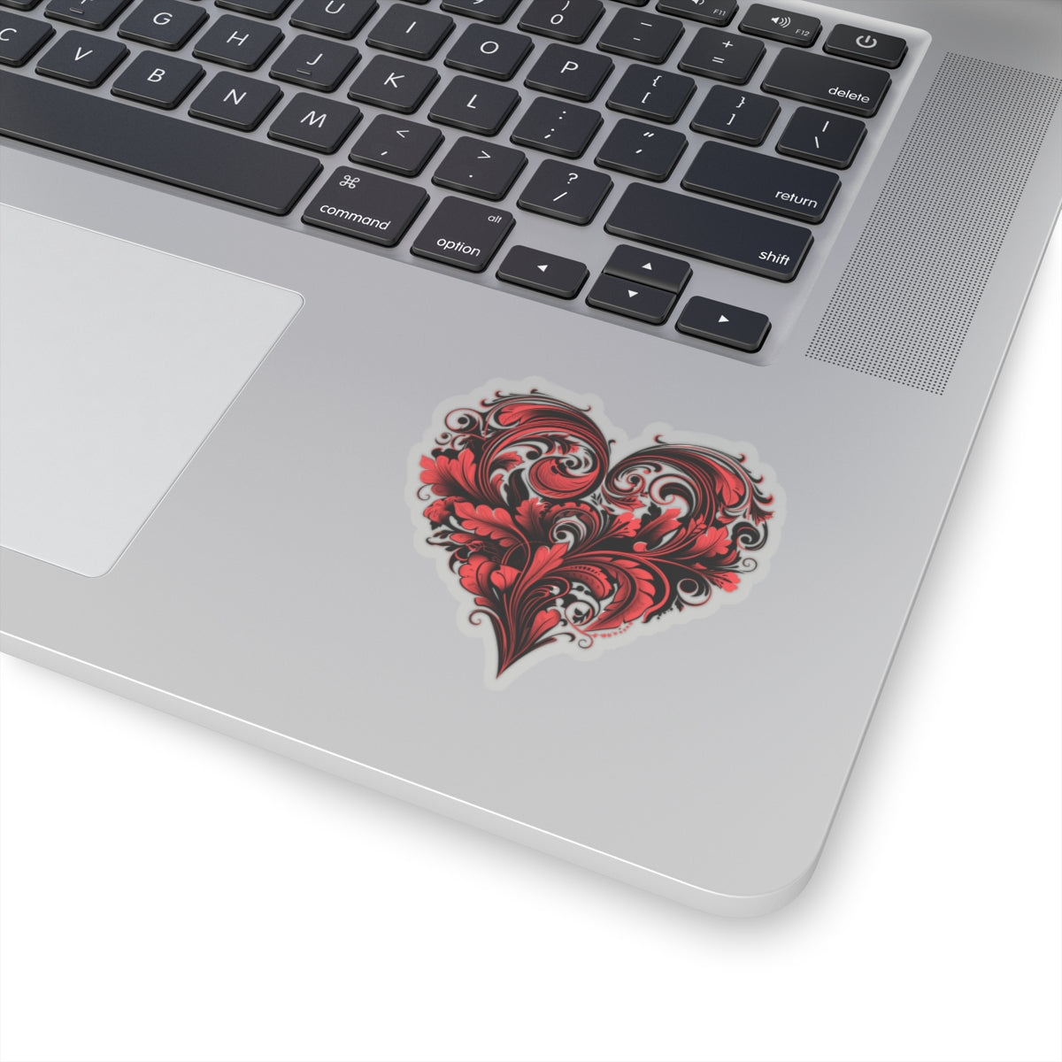 Red Heart Vinyl Sticker