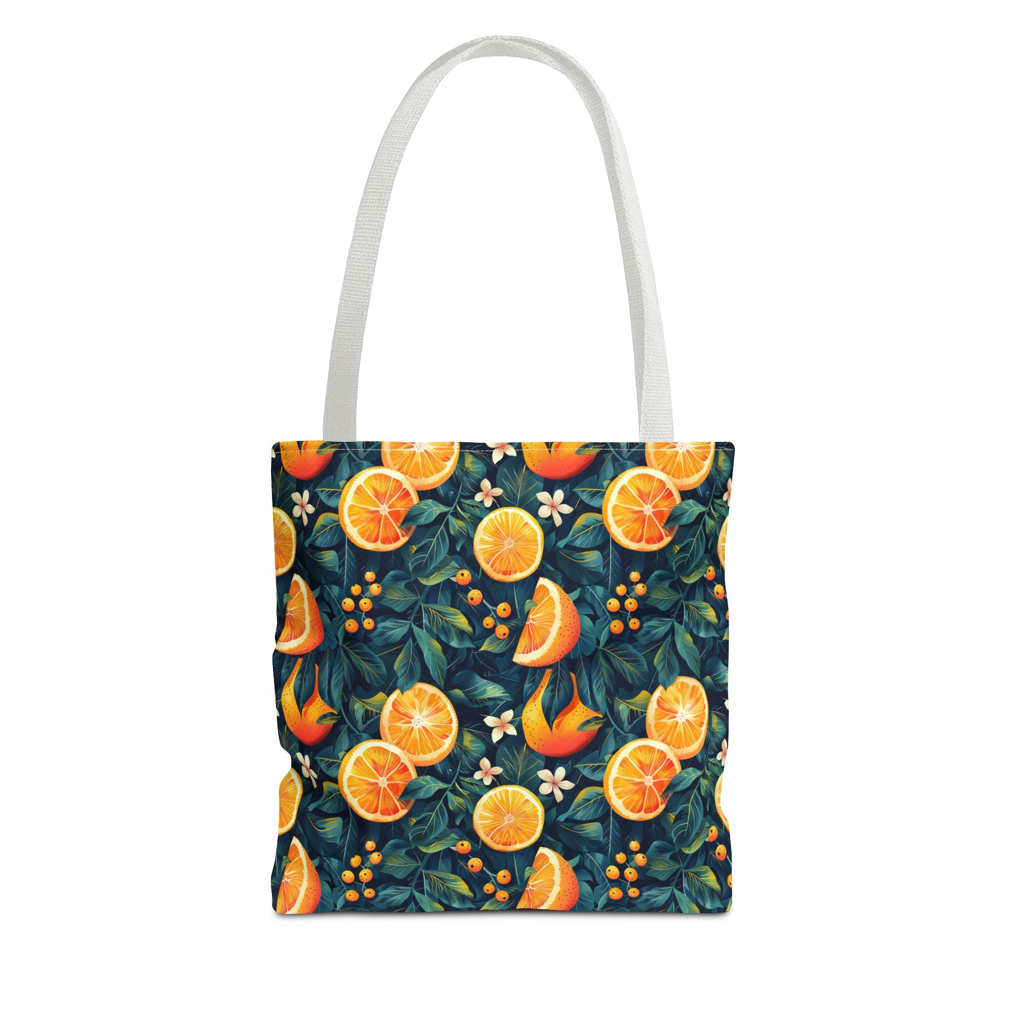 Oranges Fruit Pattern Summer Tote Bag