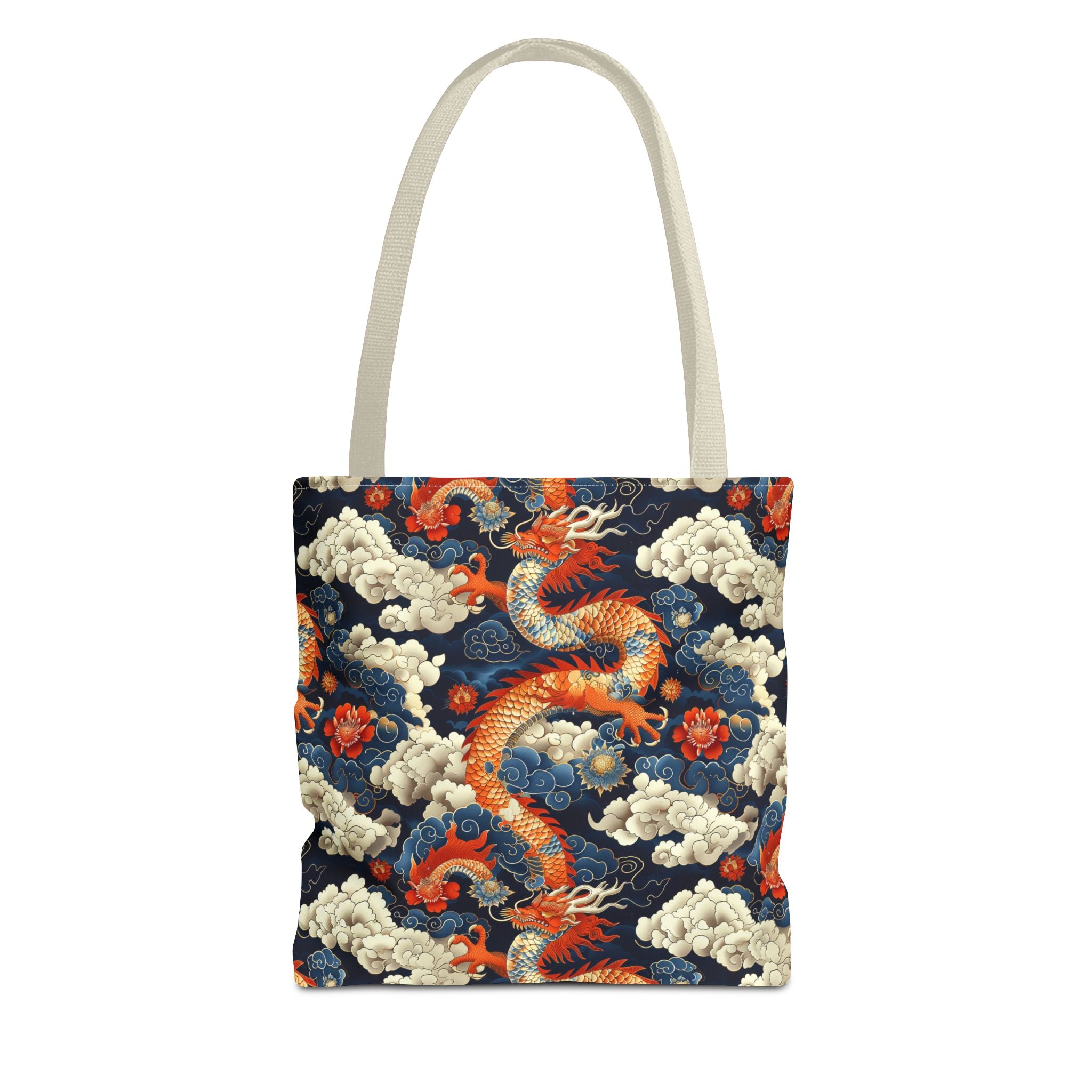 Dragon Pattern Tote Bag