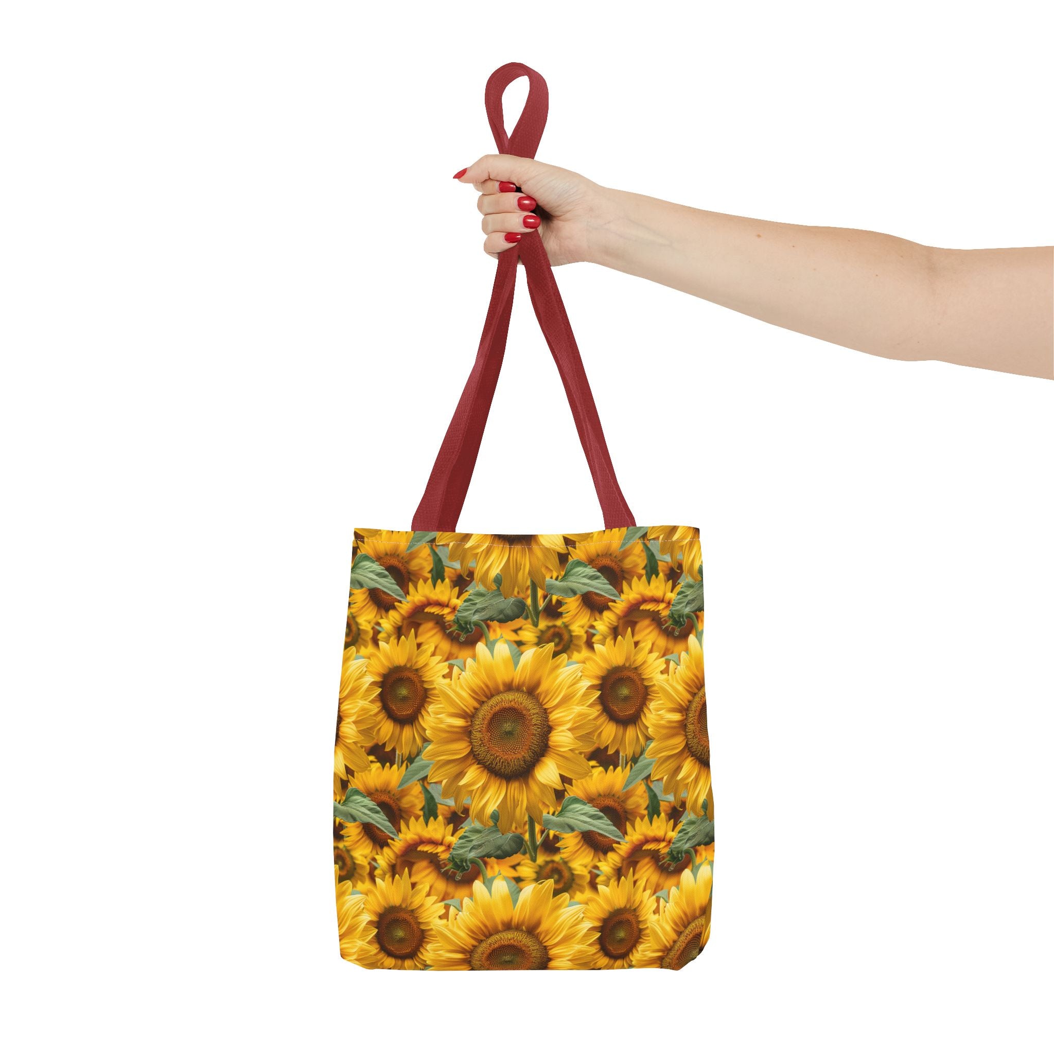 Sunflower Pattern Tote Bag