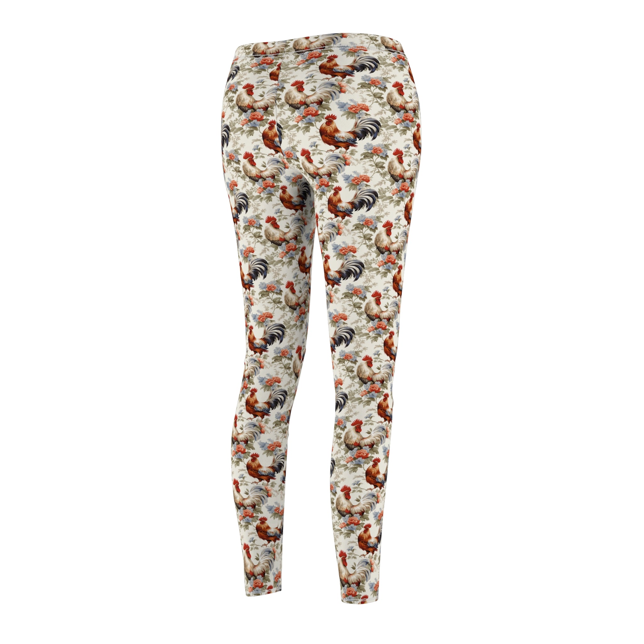 Unique Chicken Farmhouse Gym Leggings for Women – Stand Out in Style!