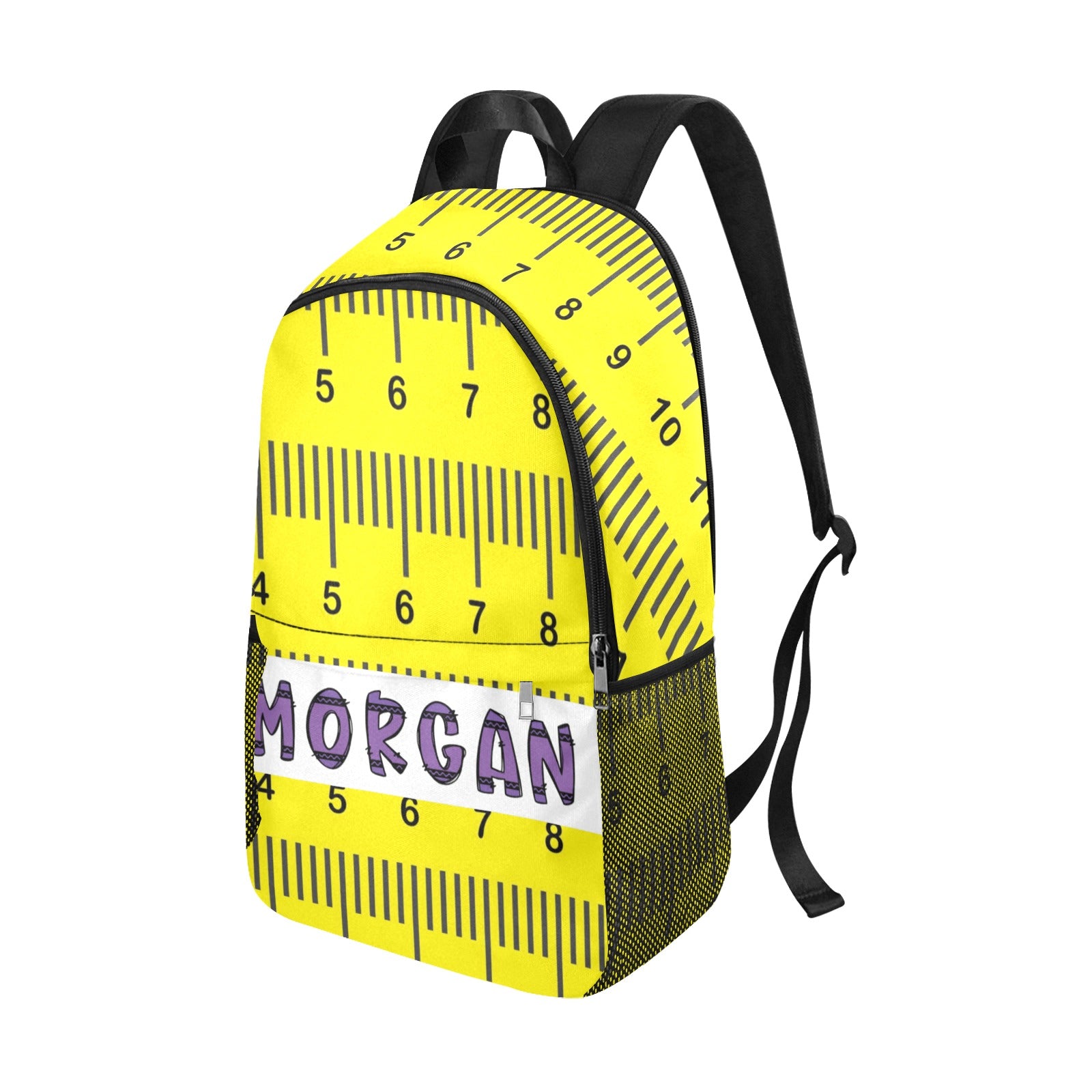 Rule the School: Ruler Crayon Backpack - Cranberry Lake Design Co.  #