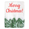 Cranberry Lake Designs Christmas Fir Tree Ultra-Soft Micro Fleece Blanket