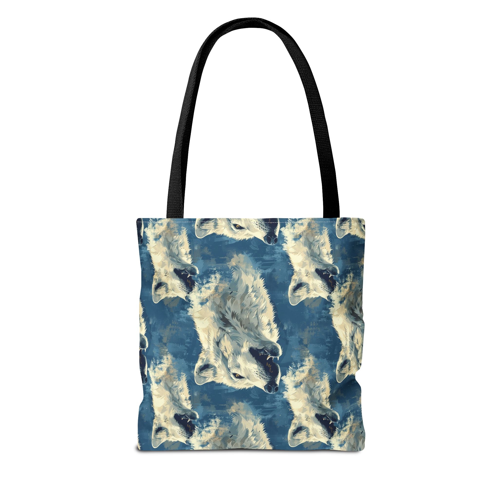 Howling Wolf Rustic Lodge Tote Bag