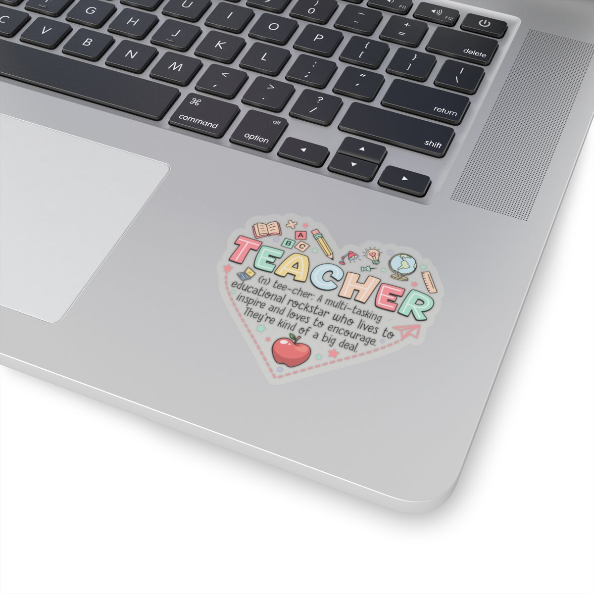 Heart Teacher Appreciation Sticker for Teachers back To School Gift