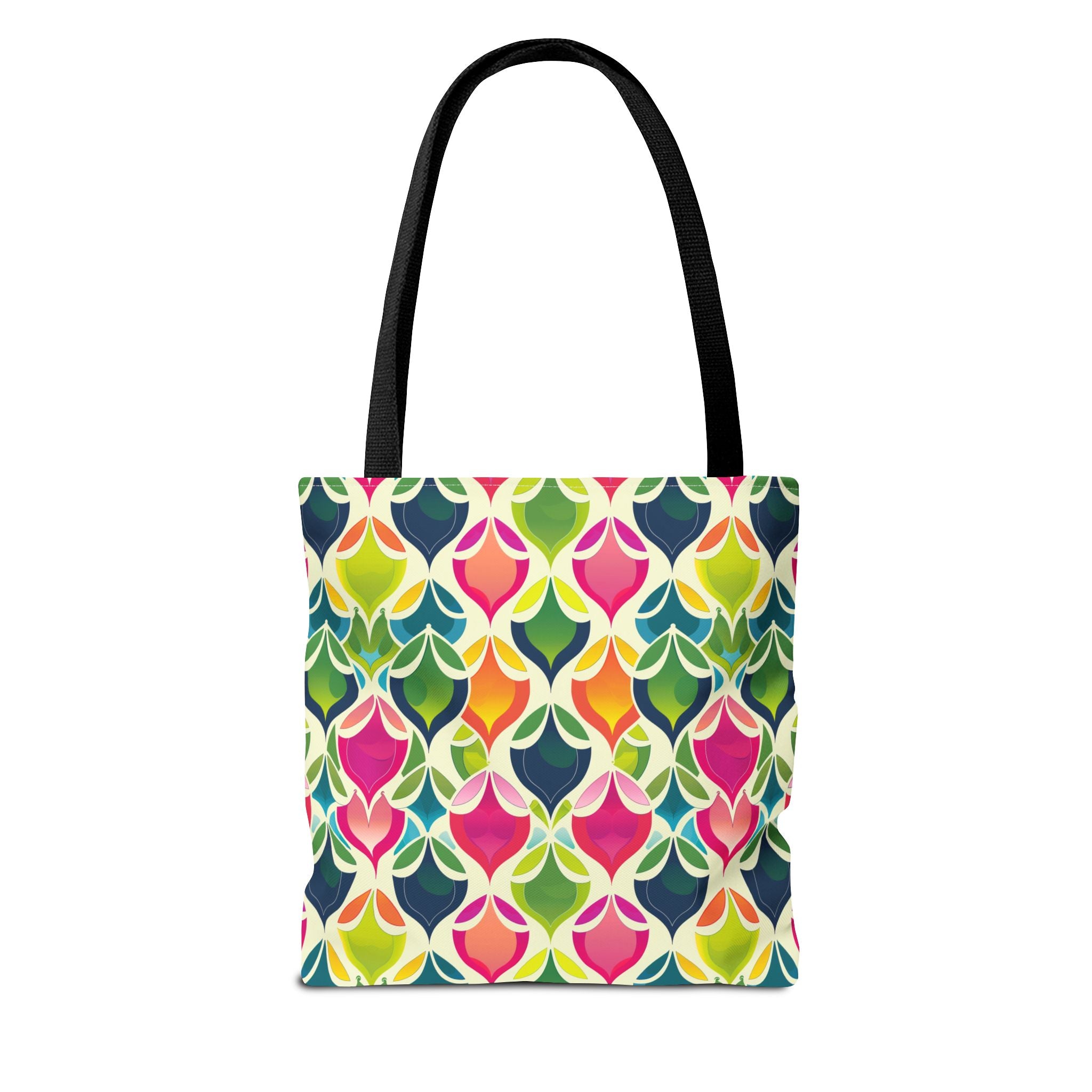 Neon Pattern Eccentric Tote Bag