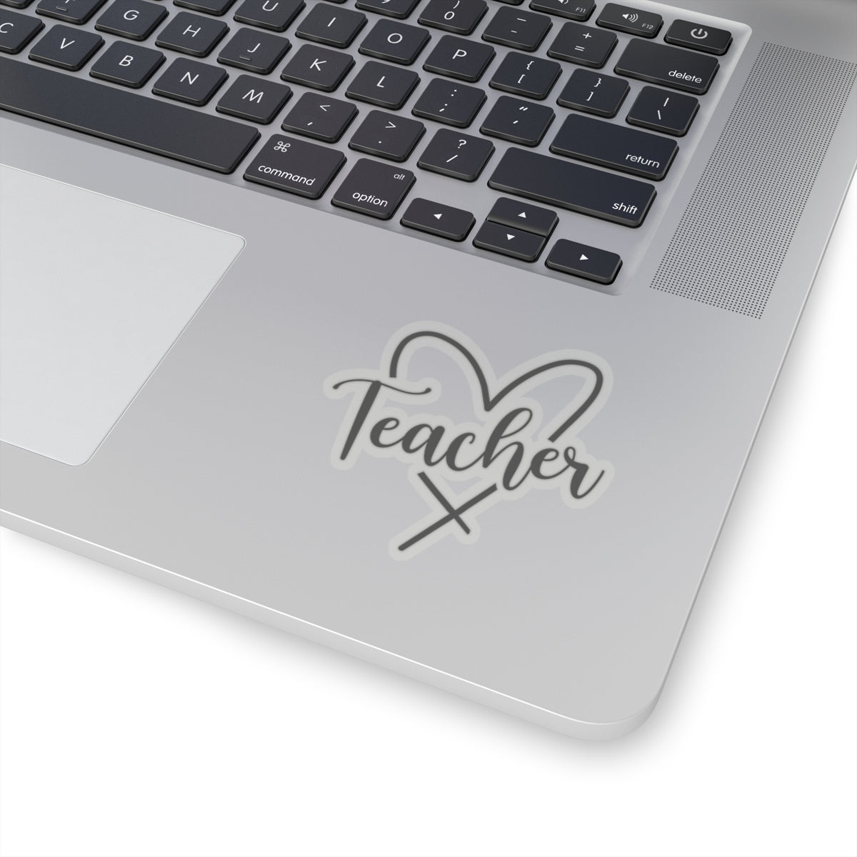 Teacher Heart Kiss-Cut Sticker Teacher Gift Back to School