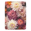 Chrysanthemum Floral Throw Blanket: Luxurious Comfort Redefined