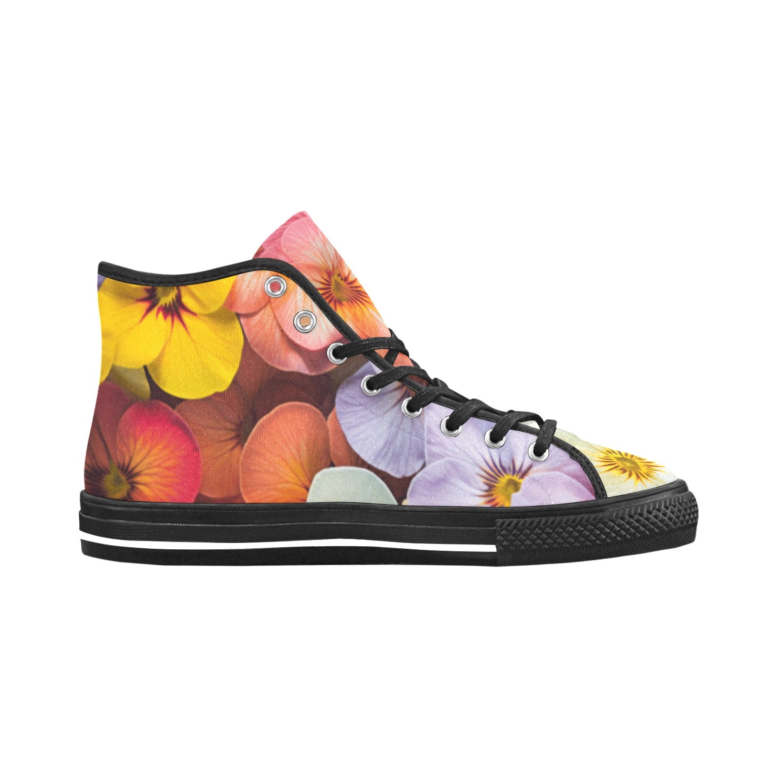 Cranberry Lake Designs Vancouver High Top Canvas Sneakers for Women - Cranberry Lake Design Co.  #