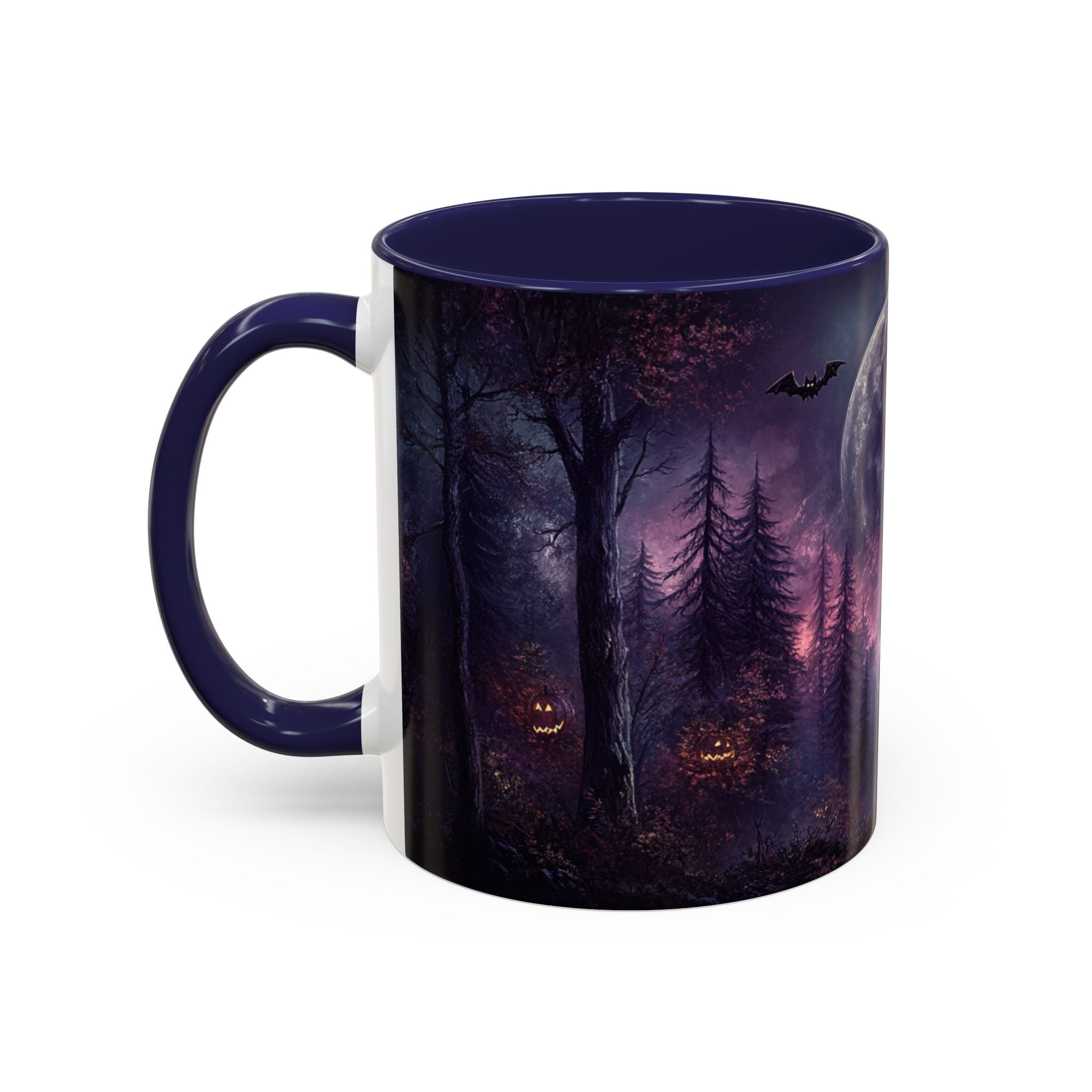 Spooky Halloween Forest Mug | Gothic Coffee Cup | Halloween Decor | Unique Gift | 11oz & 15oz