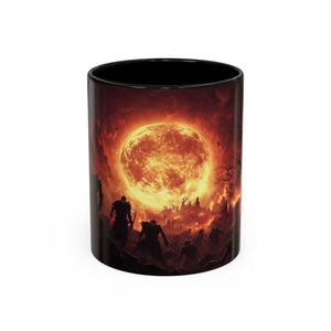 Apocalyptic Halloween Mug | Zombie Coffee Cup | Spooky Gothic Decor | Unique Gift for Him | 11oz & 15oz