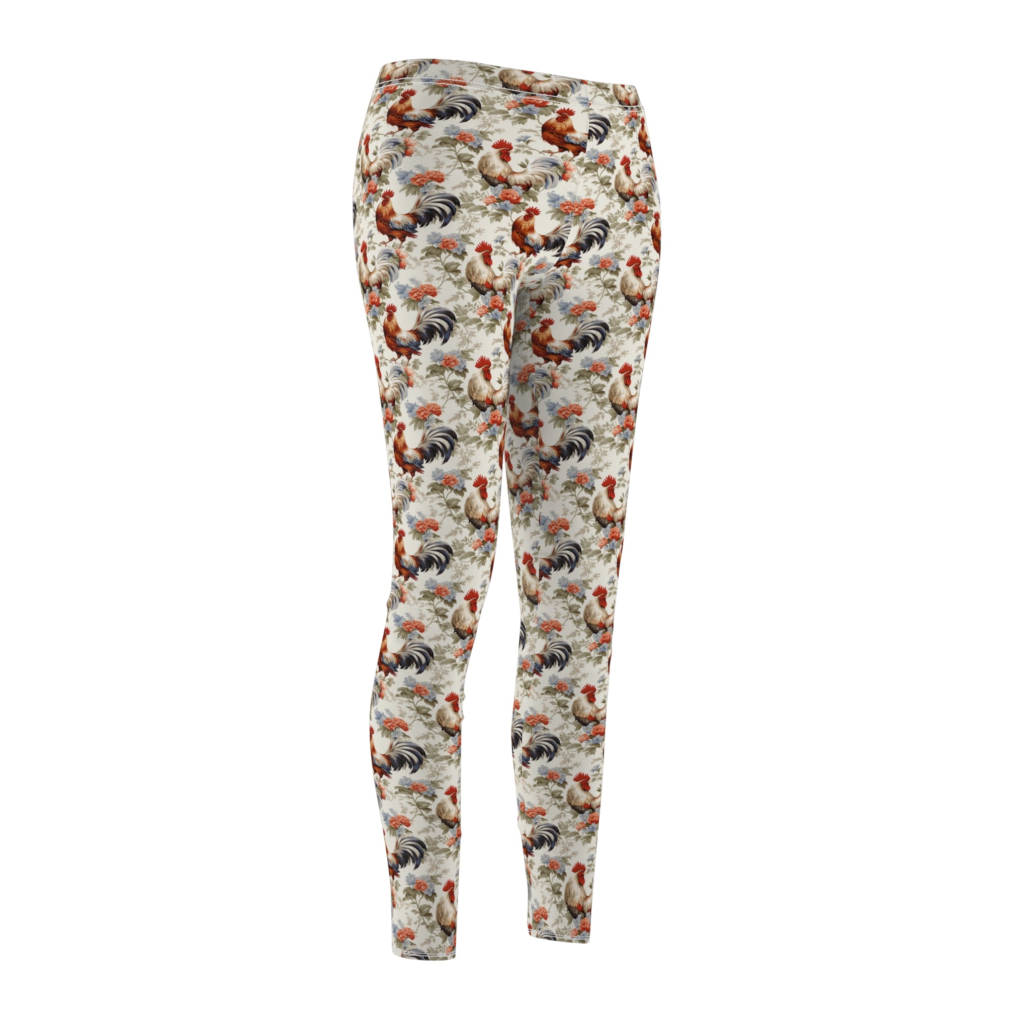 Unique Chicken Farmhouse Gym Leggings for Women – Stand Out in Style!