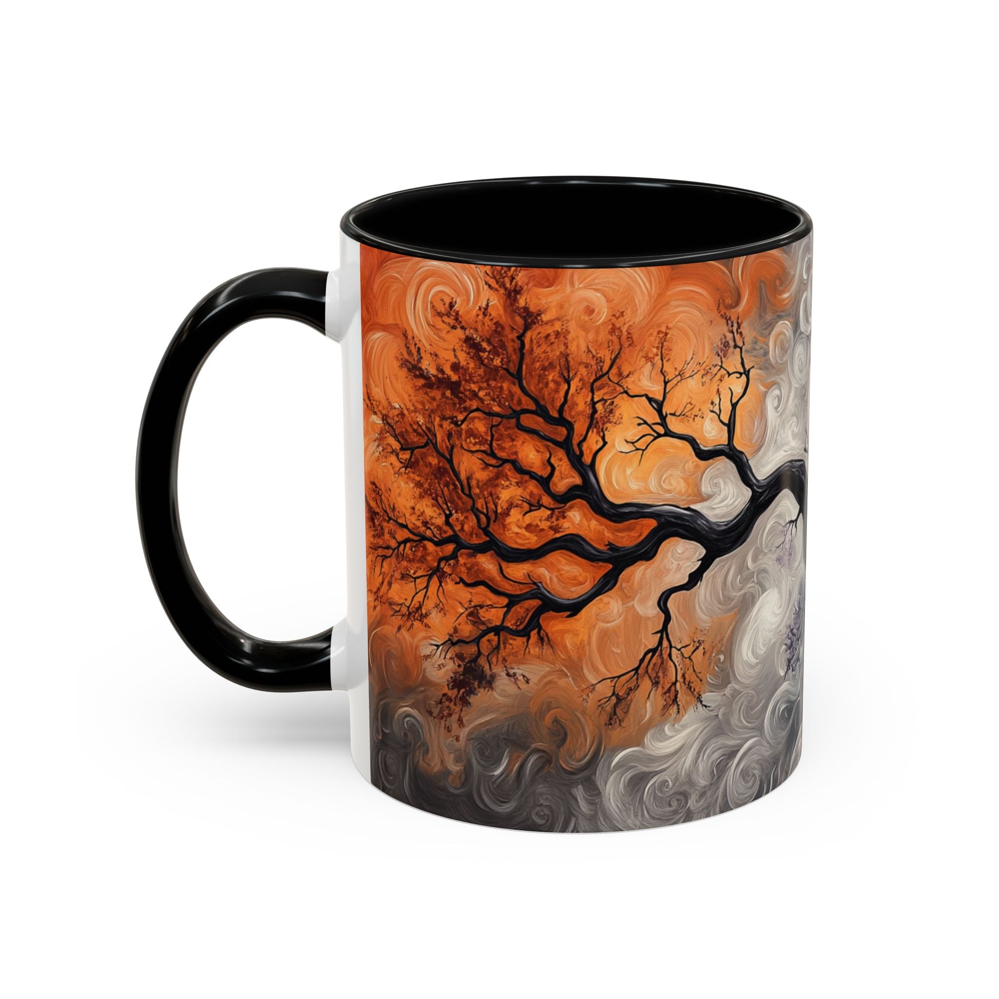 Yin Yang Tree Mug | Balance Coffee Cup | Spiritual Gift | Nature Lover Gift | 11oz & 15oz