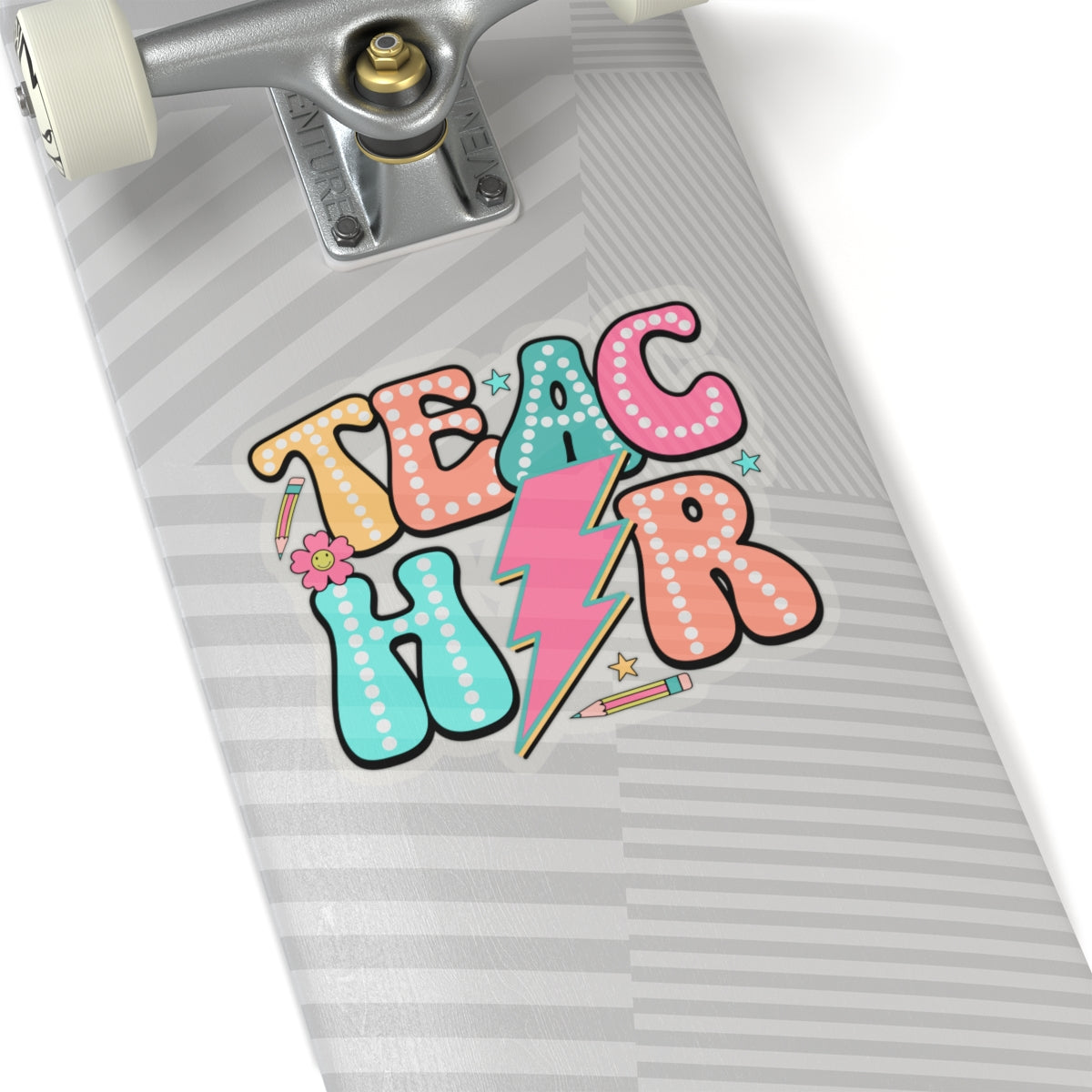 Retro Teacher Sticker for Teachers back To School Gift