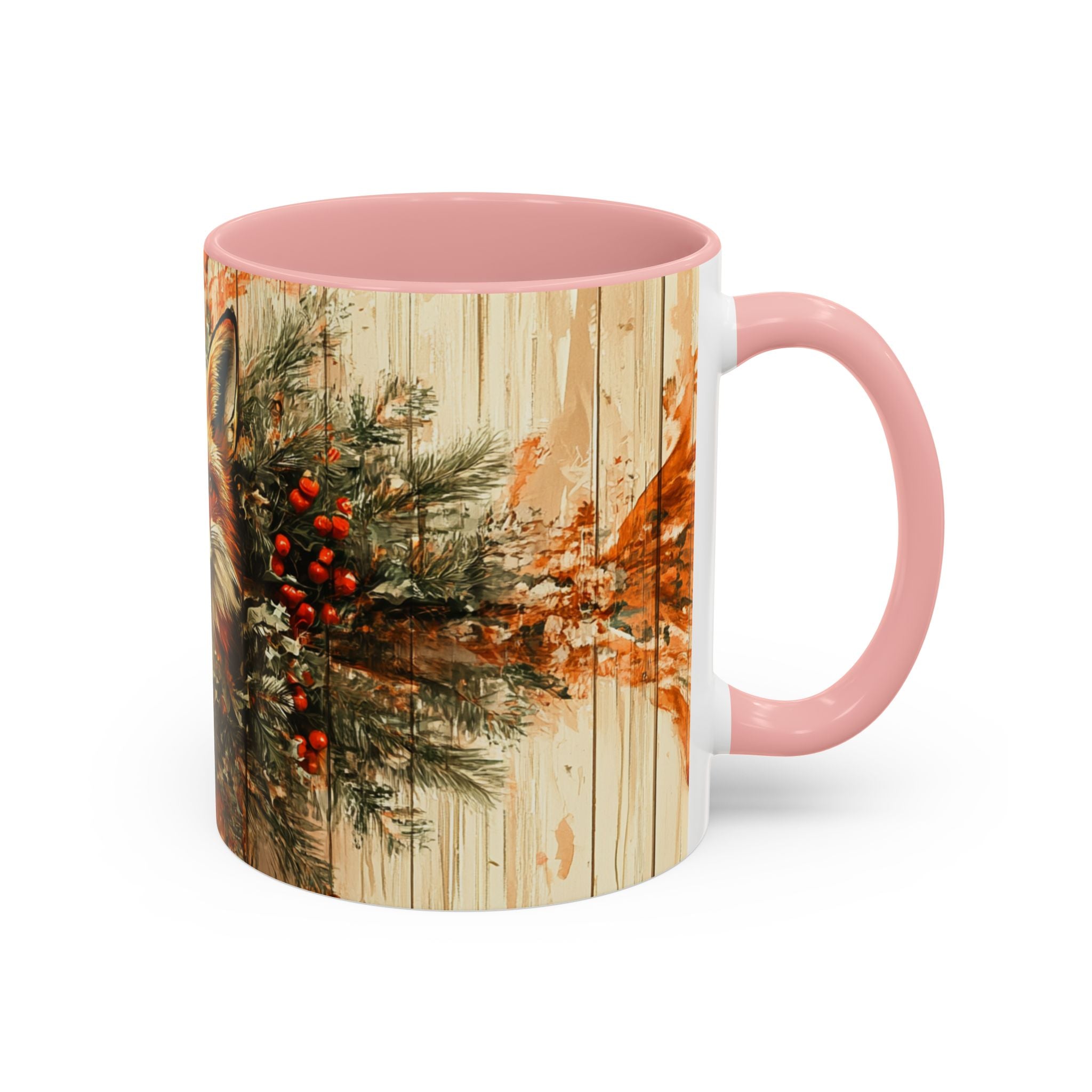 Mug Boho Fox Christmas Design