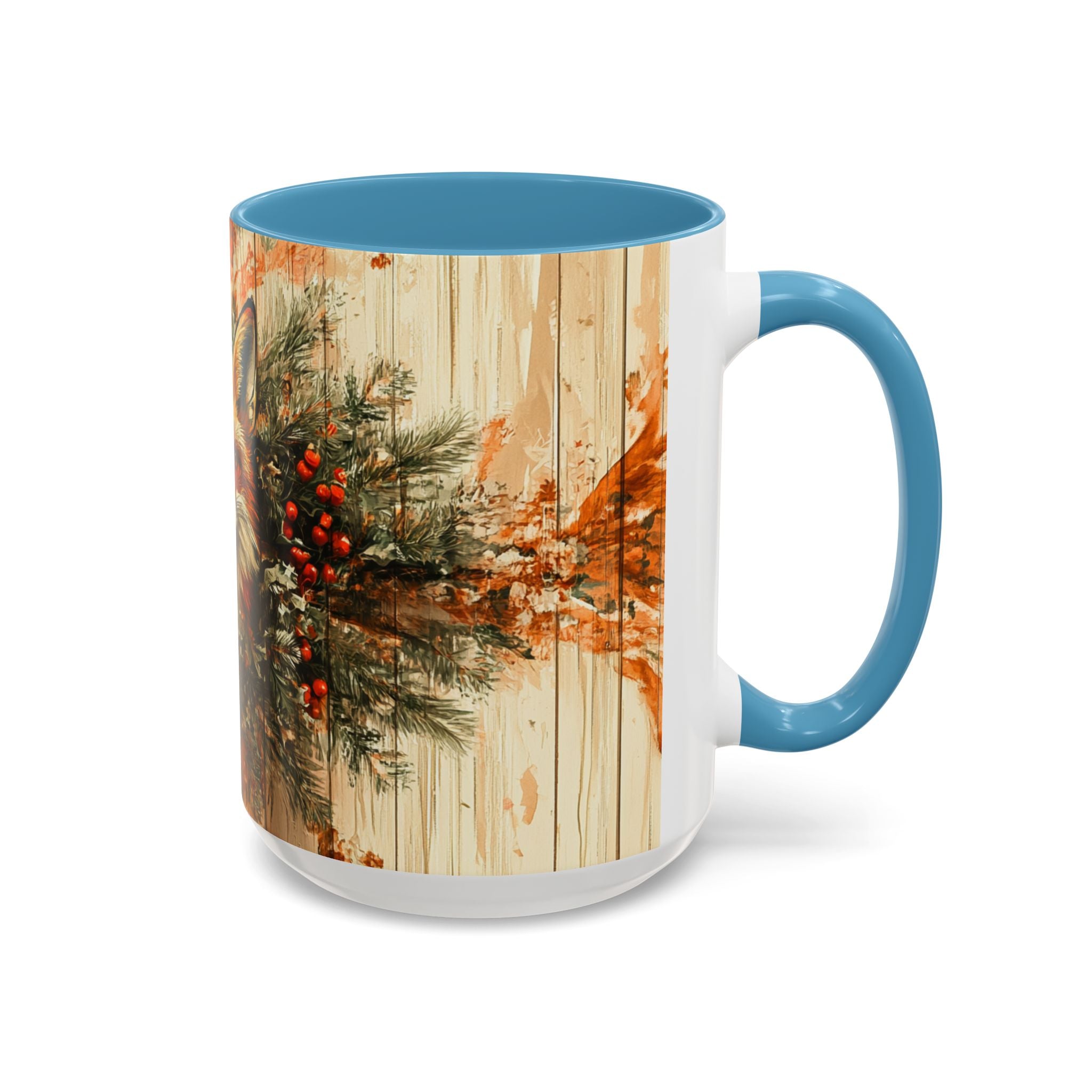 Mug Boho Fox Christmas Design