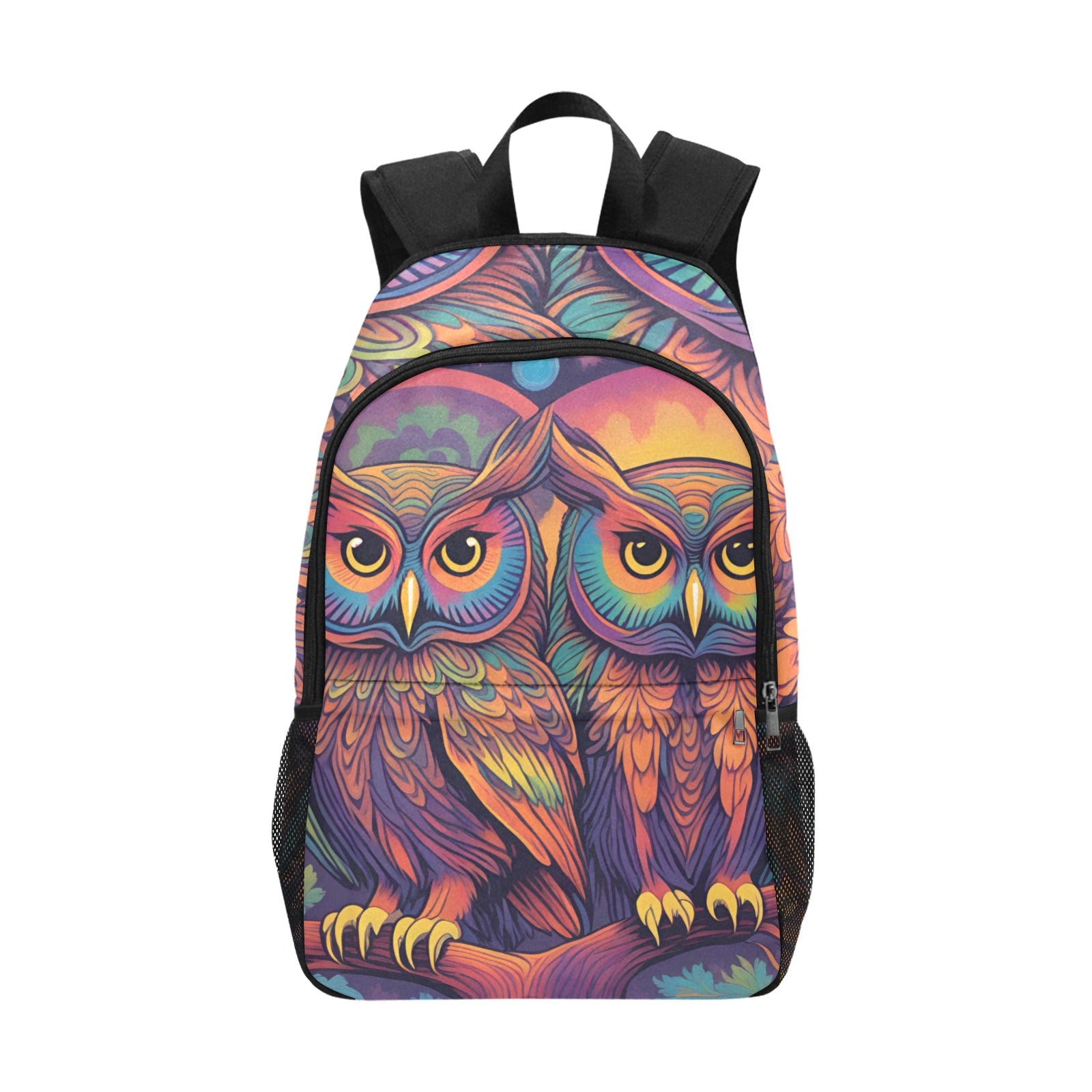 Wise Owl: Hippie Tie-Dye Backpack - Cranberry Lake Design Co.  #