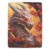 Autumn Dragon Luxurious Ultra-Soft Micro Fleece Blanket