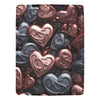 Hearts Ultra-Soft Micro Fleece Blanket 60" x 80"