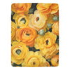 Soft and Cozy Twin Blanket with Beautiful Ranunculus Print