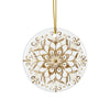 2023 Christmas Snowflake Gift - Ceramic Ornament