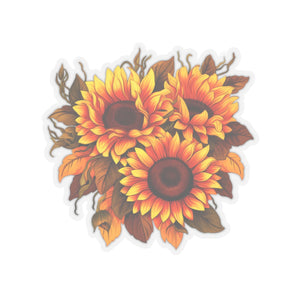 Sunflower Vinyl Sticker