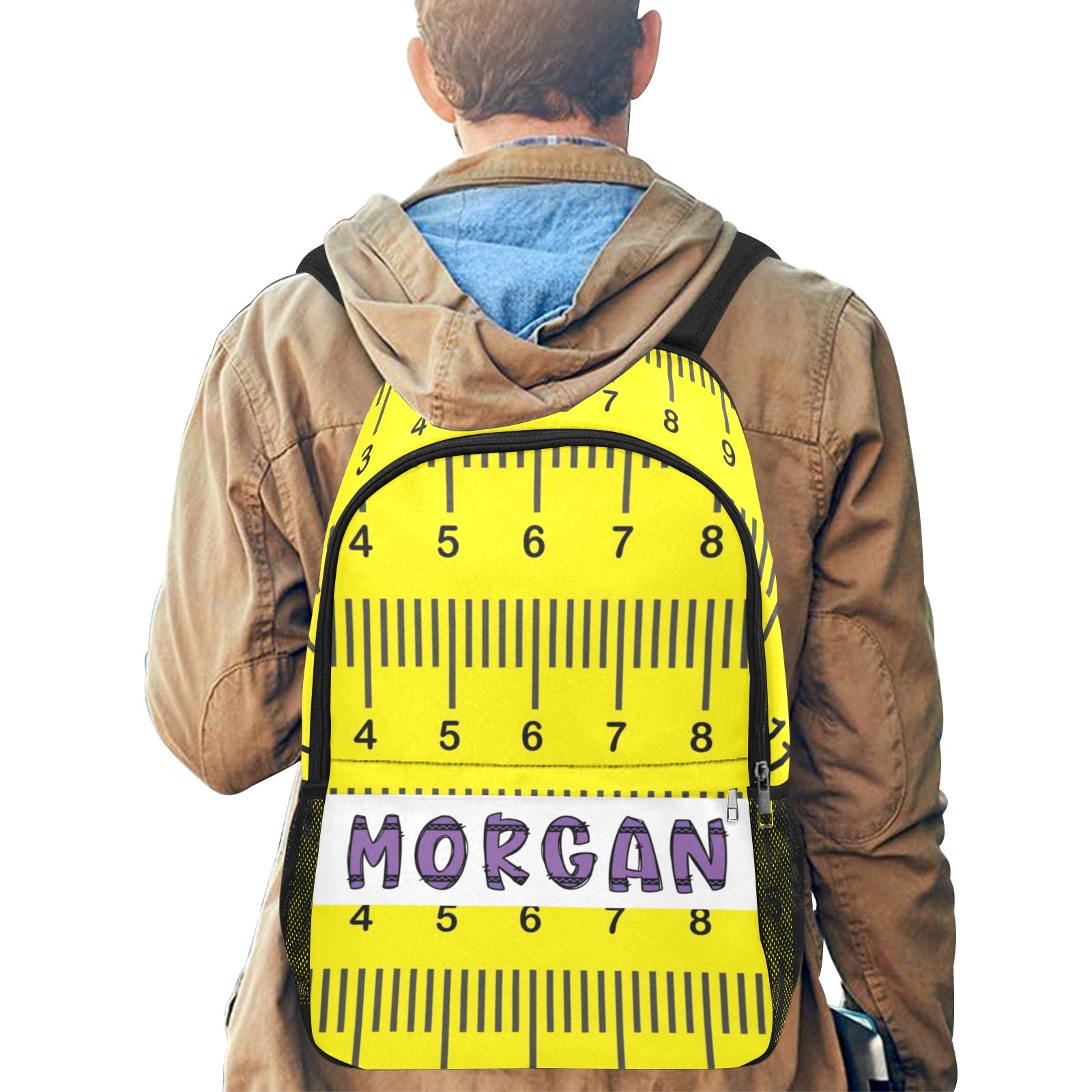 Rule the School: Ruler Crayon Backpack - Cranberry Lake Design Co.  #