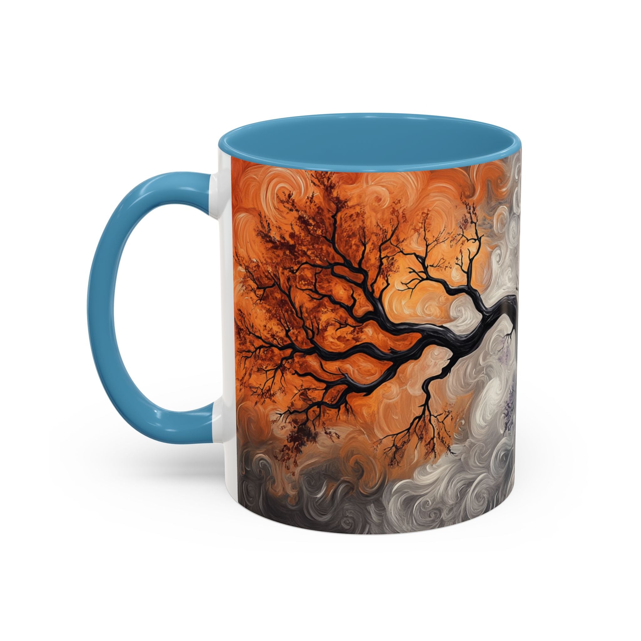 Yin Yang Tree Mug | Balance Coffee Cup | Spiritual Gift | Nature Lover Gift | 11oz & 15oz