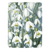 Soft & Luxurious White Floral Blanket - Twin Size, Adds a Touch of Serenity to Your Bedroom