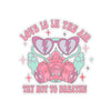 Funny Love Is In Air Try Not To Breath Anti Valentines Day Vinyl Sticker