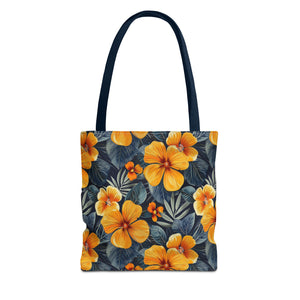 Fruity Oranges Pattern Summer Tote Bag