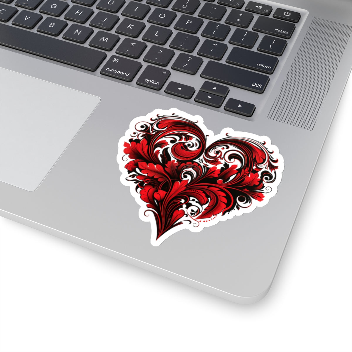 Red Heart Vinyl Sticker