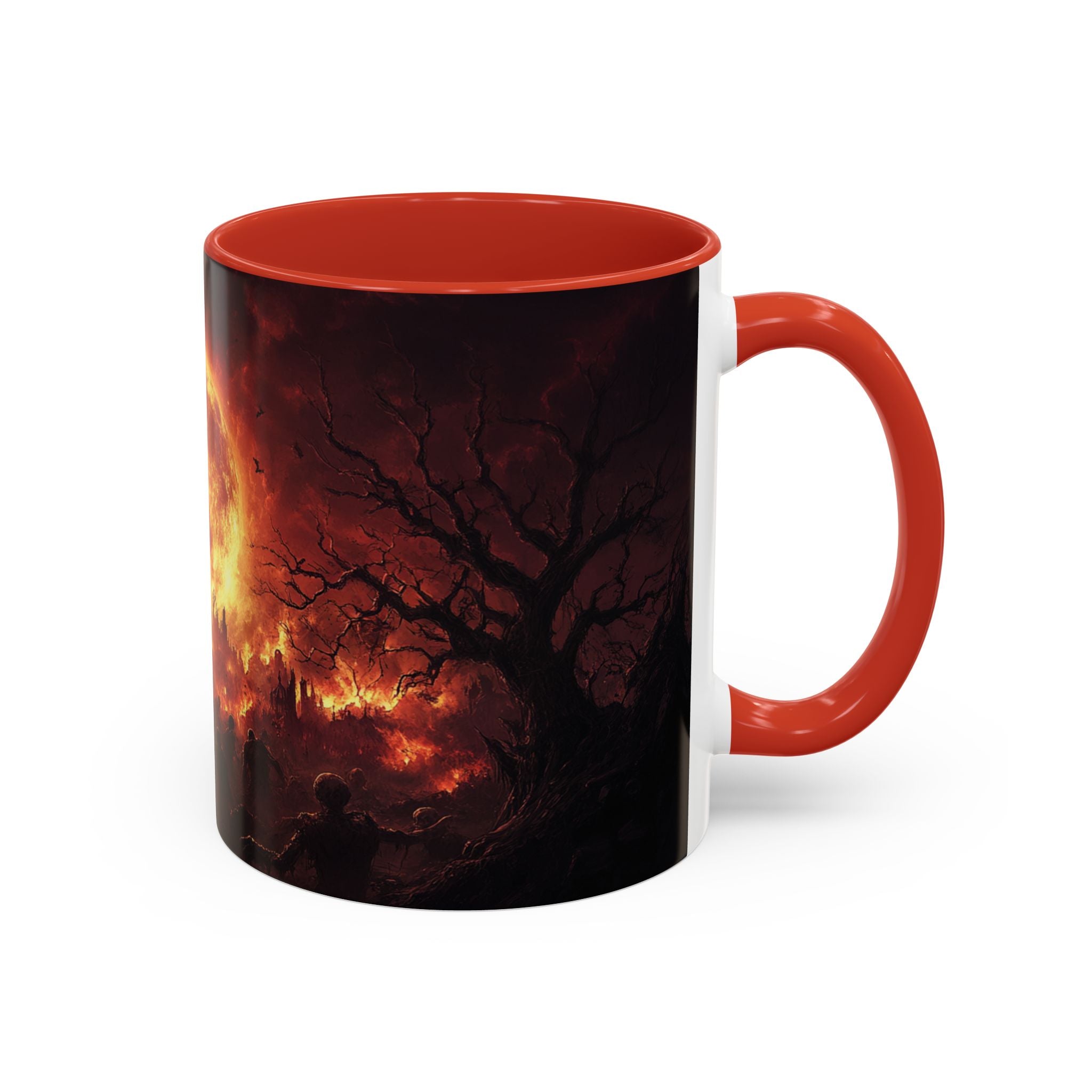 Apocalyptic Halloween Mug | Zombie Coffee Cup | Spooky Gothic Decor | Unique Gift for Him | 11oz & 15oz