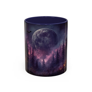 Spooky Halloween Forest Mug | Gothic Coffee Cup | Halloween Decor | Unique Gift | 11oz & 15oz