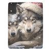 Cranberry Lake Designs Christmas Wolf Ultra-Soft Micro Fleece Blanket 60" x 80"