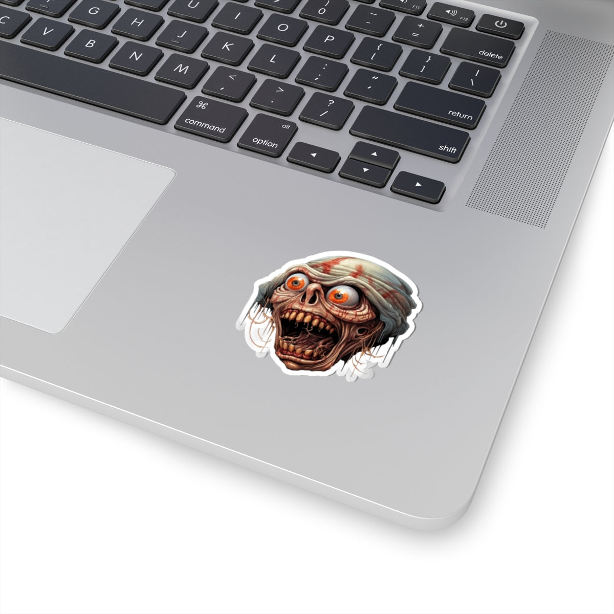 Creepy Zombie Man Horror Halloween Vinyl Sticker