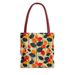 Autumn Viney Leaves Tote Bag