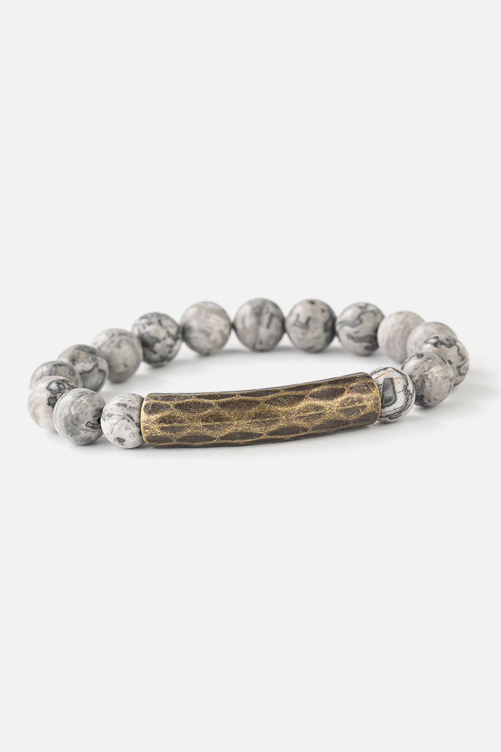 Natural Stone Beaded Bracelet